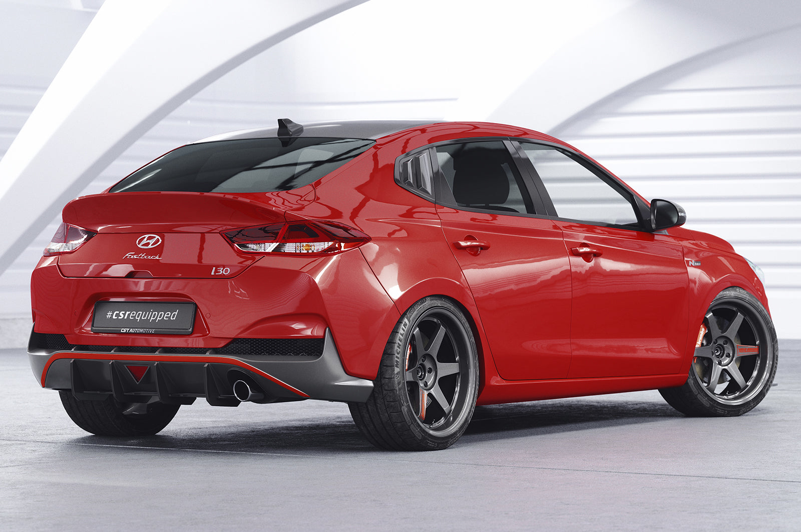 CSR Racing Diffusor | Heckansatz für Hyundai I30 (PD) Fastback N HA452
