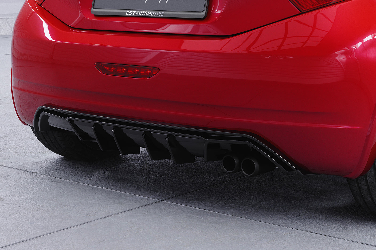 CSR Diffusor | Heckansatz mit ABE für Peugeot 208 GTi HA456