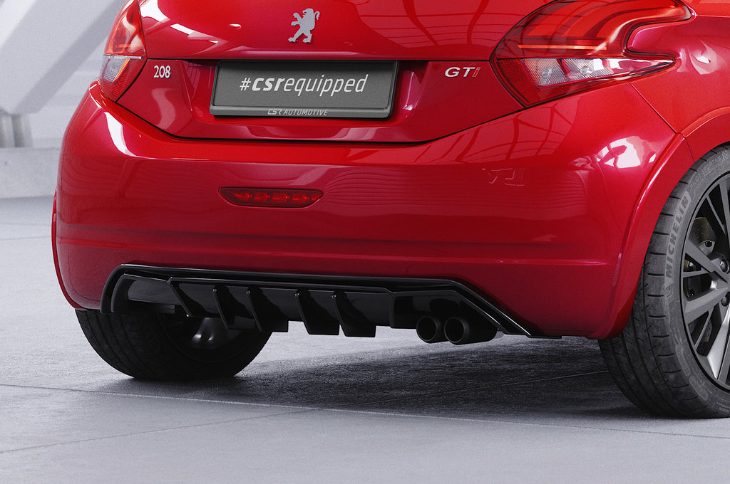 CSR Diffusor | Heckansatz mit ABE für Peugeot 208 GTi HA456