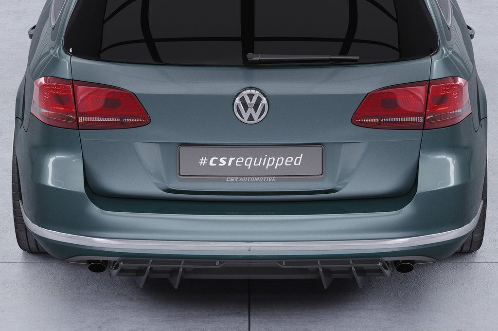 CSR Diffusor | Heckansatz mit ABE für VW Passat B7 (Typ 3C) Variant HA460