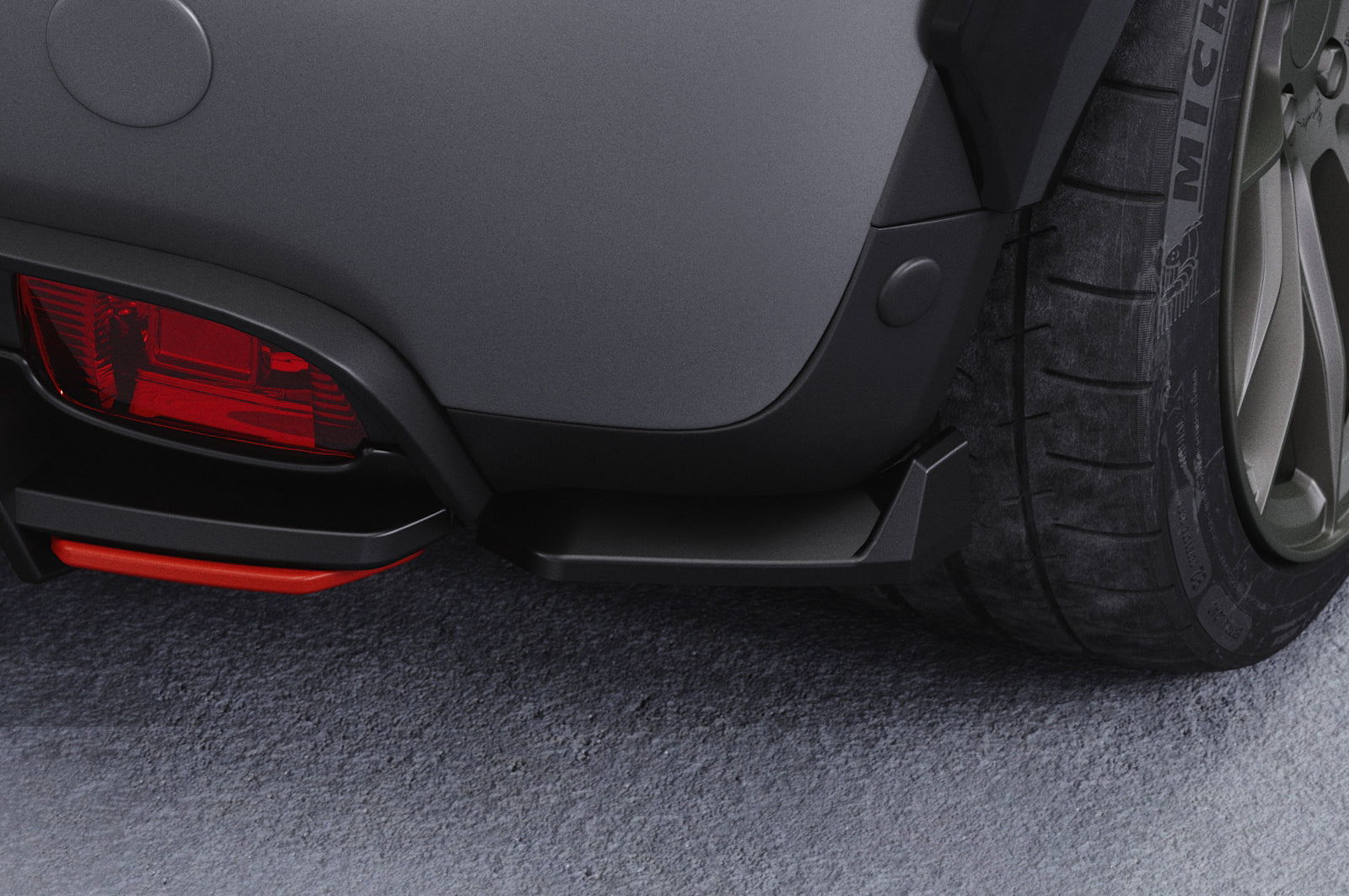 CSR Diffusor | Heckansatz mit ABE für Mini F56 Cooper SE HA462