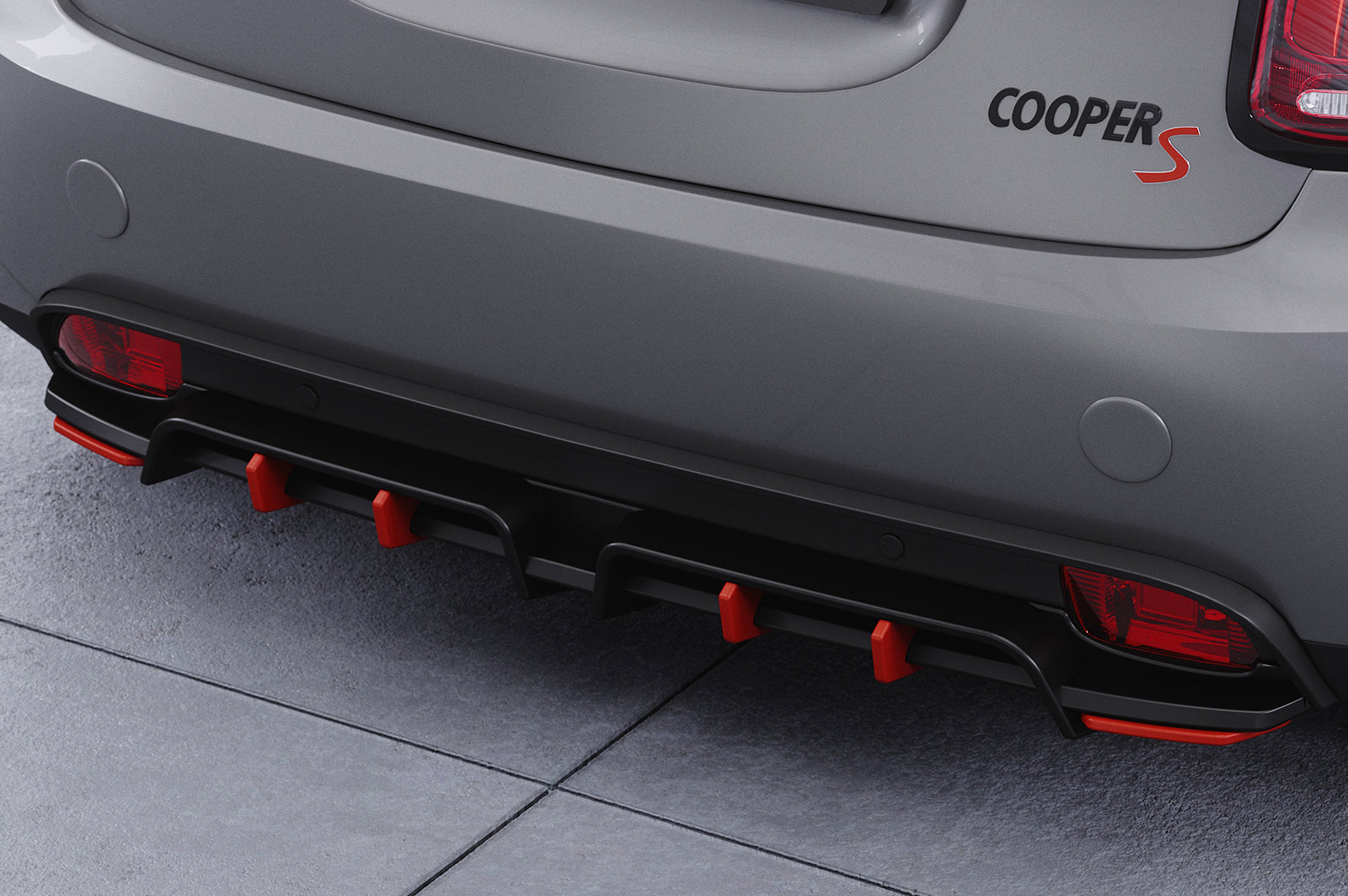 CSR Diffusor | Heckansatz mit ABE für Mini F56 Cooper SE HA463