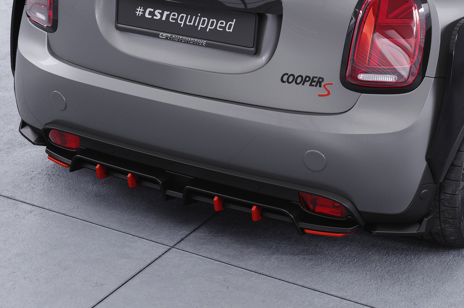 CSR Racing Diffusor | Heckansatz für Mini F56 Cooper SE HA464-L