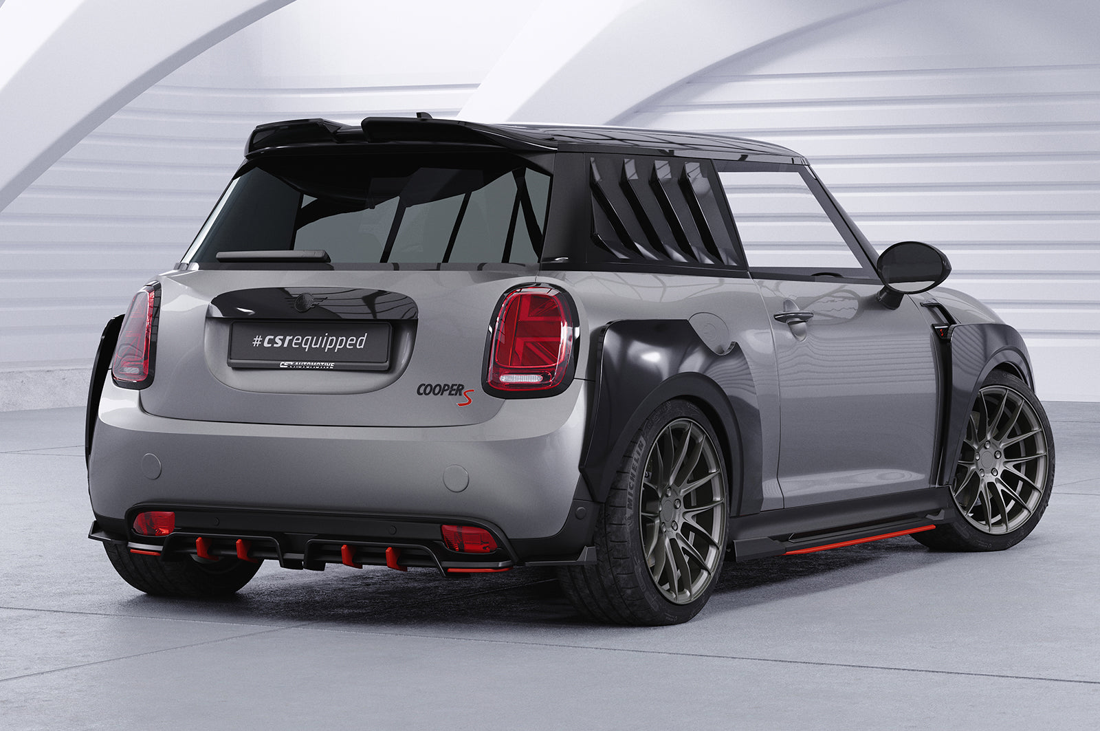 CSR Racing Diffusor | Heckansatz für Mini F56 Cooper SE HA464-L