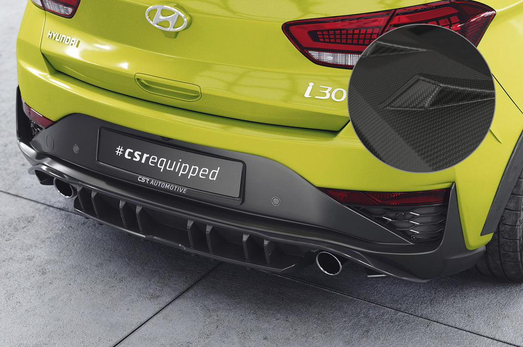 CSR Diffusor | Heckansatz mit ABE für Hyundai I30 (PD) N HA465-L Unlackiert roh (Lackierung erforderlich)