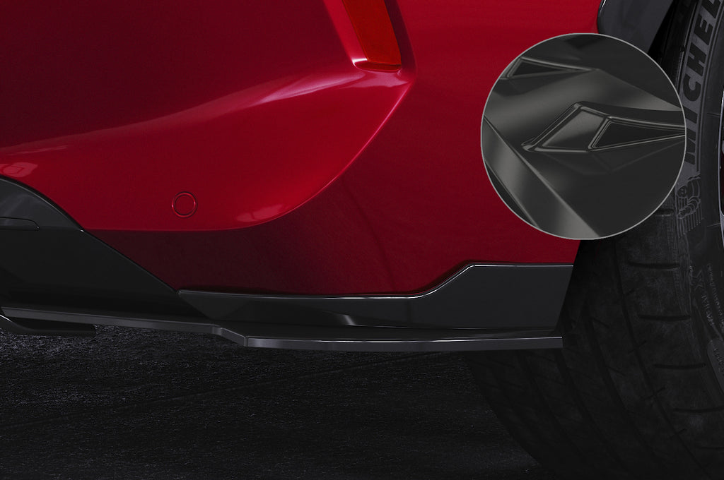 CSR Diffusor | Heckansatz mit ABE für Opel Astra L Schrägheck HA466-G Glossy schwarz Hochglanz (keine Lackierung erforderlich)