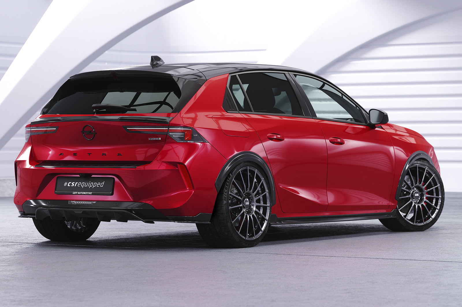 CSR Heckansatz-Set für Opel Astra L Schrägheck PS036