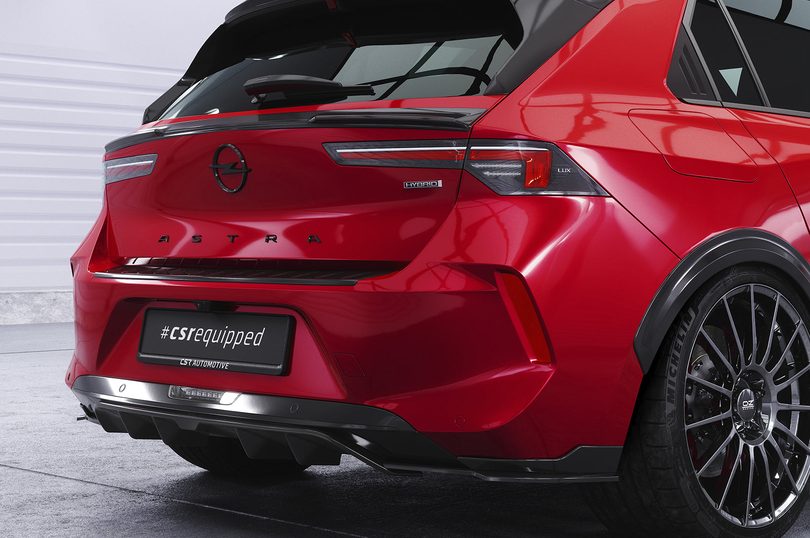 CSR Diffusor | Heckansatz mit ABE für Opel Astra L HA468