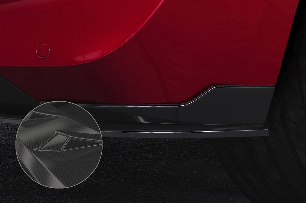 CSR Diffusor | Heckansatz mit ABE für Opel Astra L HA468-C Carbon Look Hochglanz (keine Lackierung erforderlich)