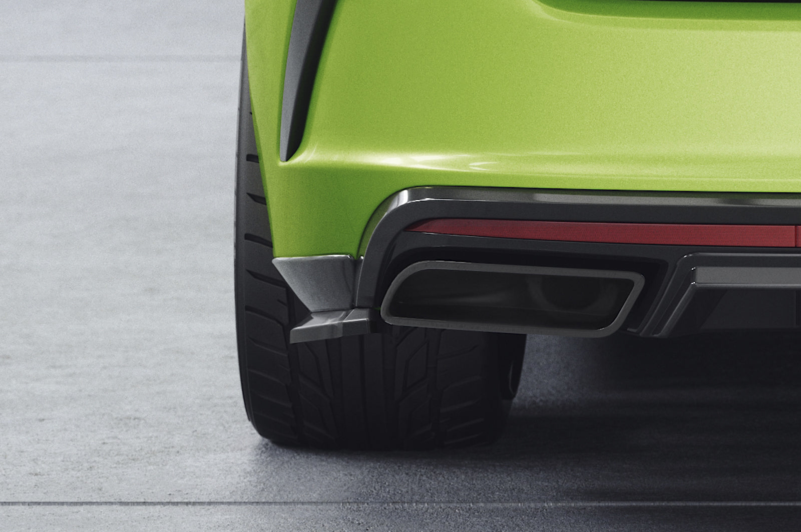 CSR Diffusor | Heckansatz mit ABE für Skoda Octavia 4 RS und RS Plus HA478-S Strukturiert schwarz matt (keine Lackierung erforderlich)