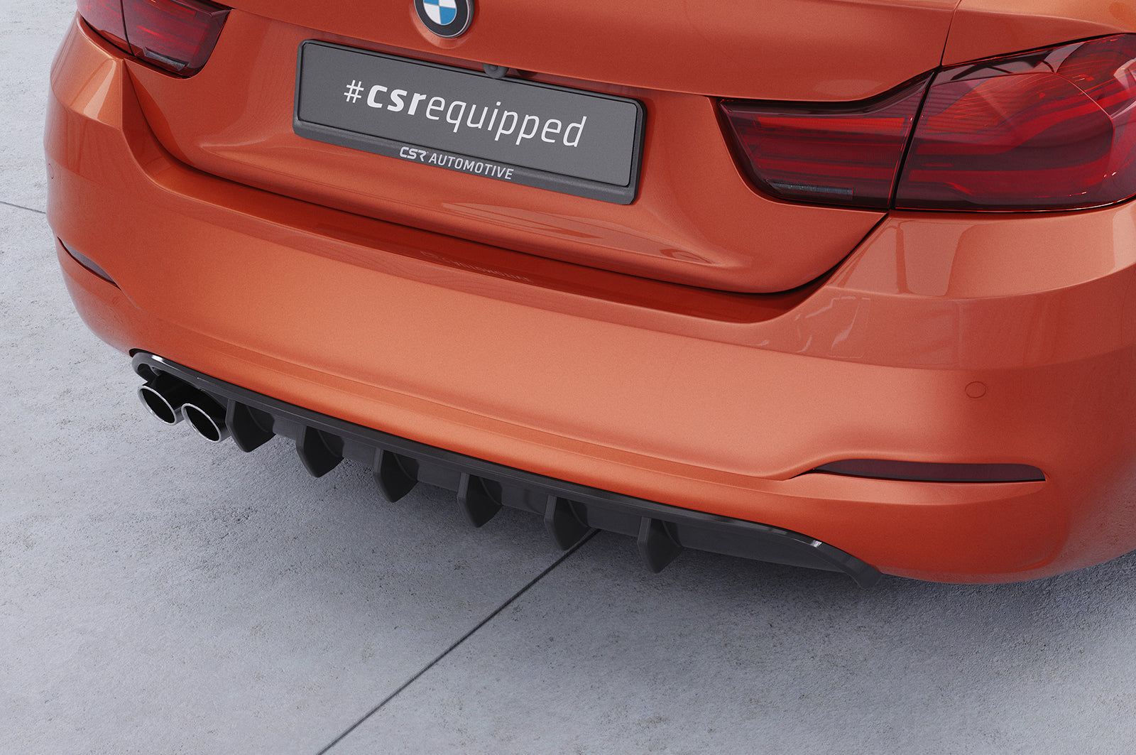 CSR Diffusor | Heckansatz mit ABE für BMW 4er (F36) Grand Coupe HA479