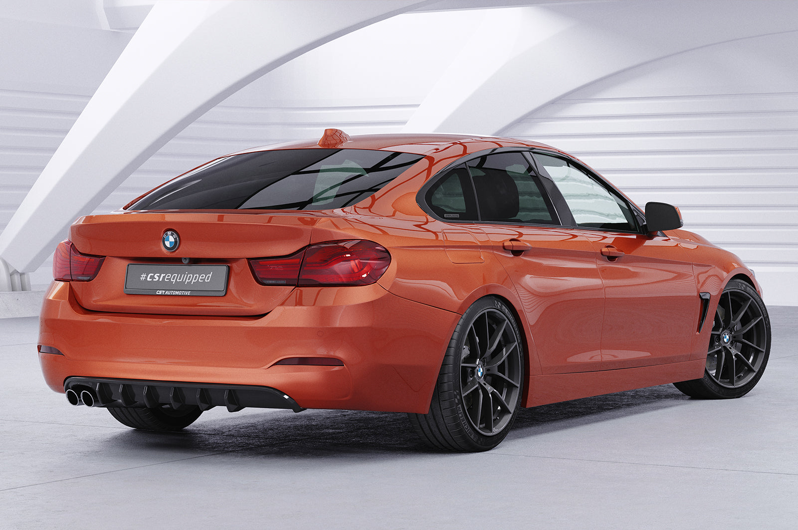CSR Diffusor | Heckansatz mit ABE für BMW 4er (F36) Grand Coupe HA479