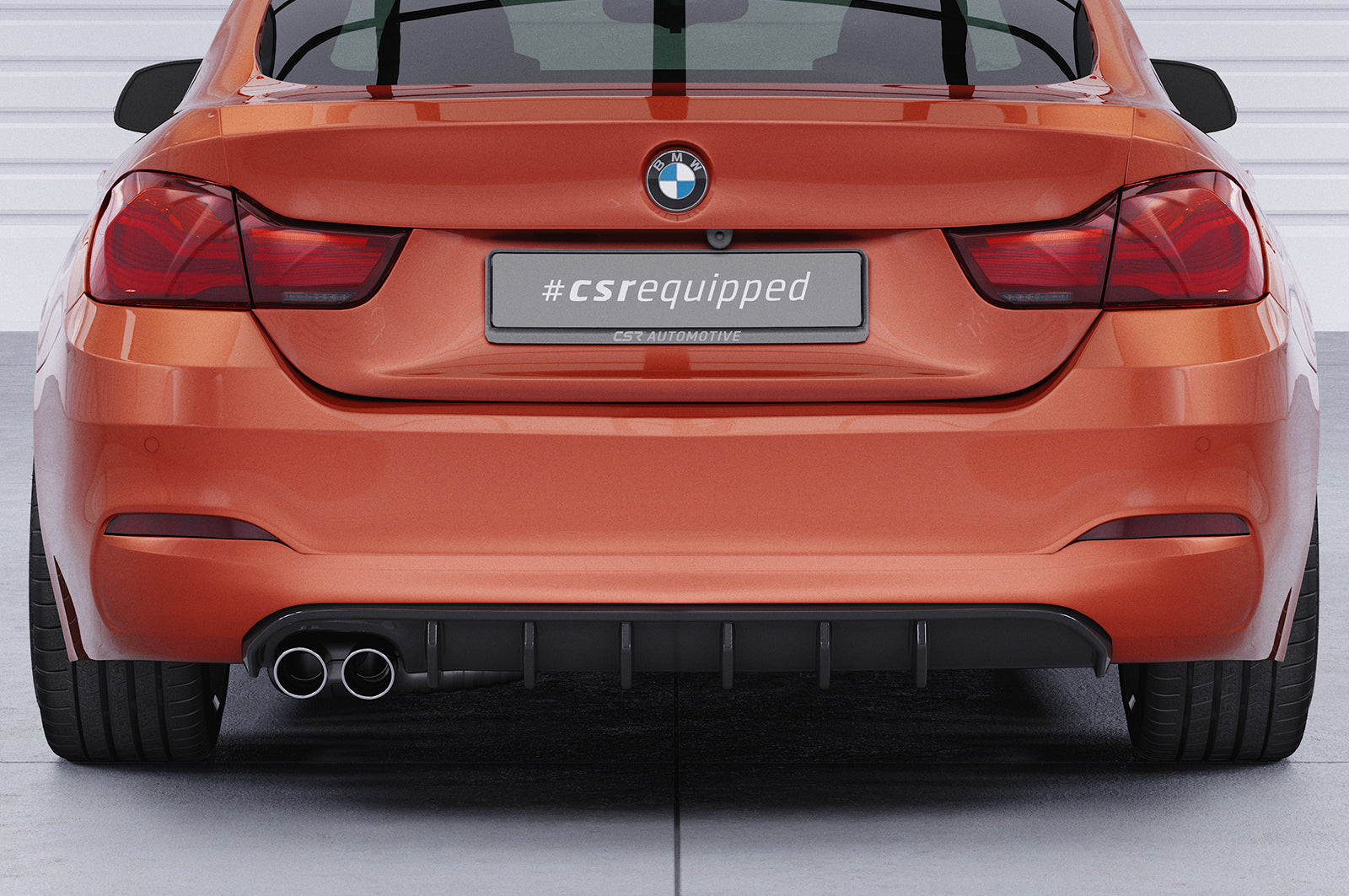 CSR Diffusor | Heckansatz mit ABE für BMW 4er (F36) Grand Coupe HA479