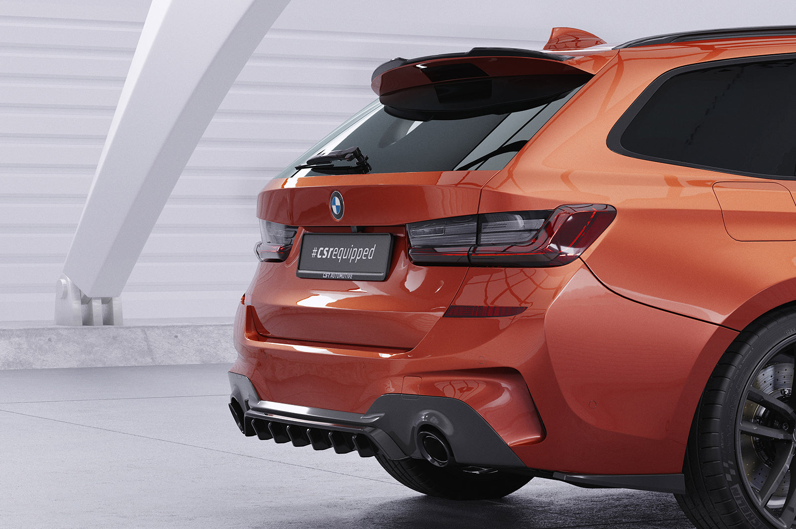 CSR Diffusor | Heckansatz mit ABE für BMW 3er G20/G21 M-Paket HA482