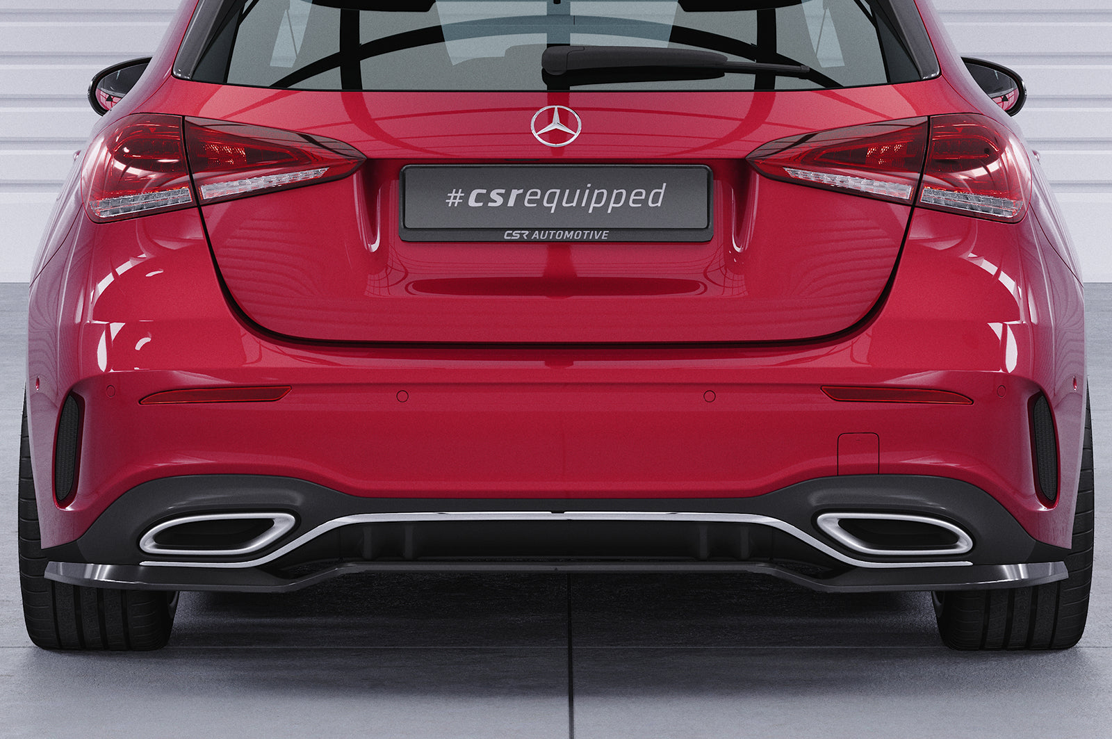 CSR Diffusor | Heckansatz mit ABE für Mercedes-Benz A-Klasse (W177) AMG-Line HA483