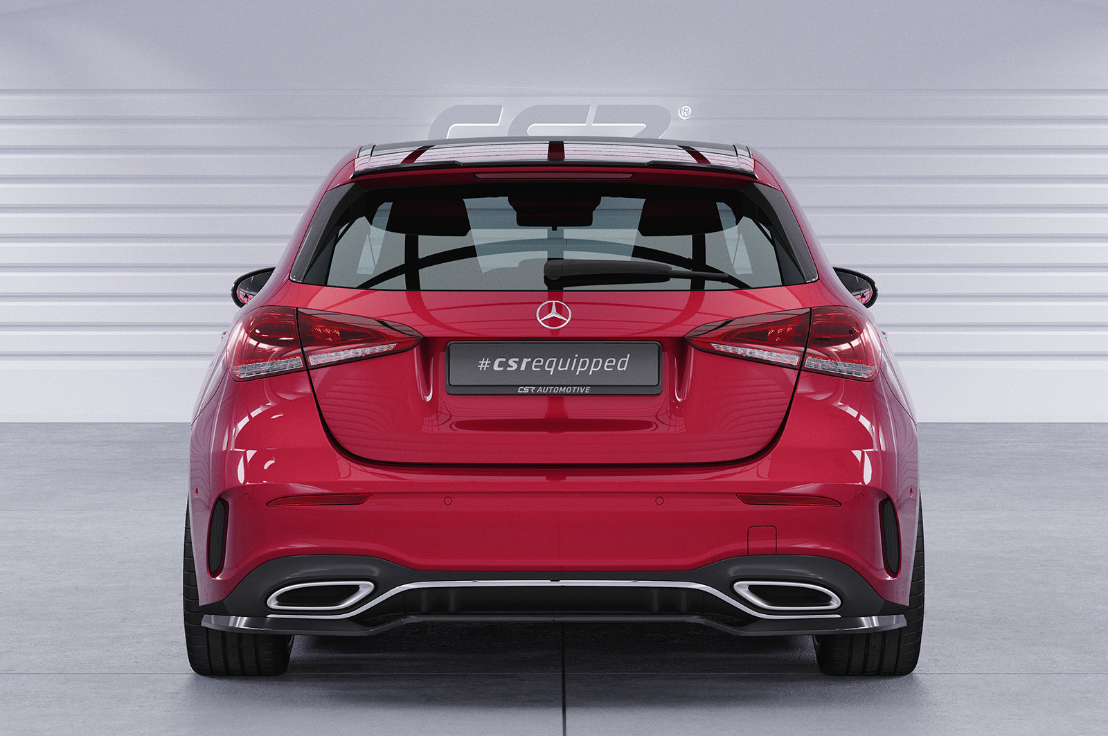 CSR Diffusor | Heckansatz mit ABE für Mercedes-Benz A-Klasse (W177) AMG-Line HA483