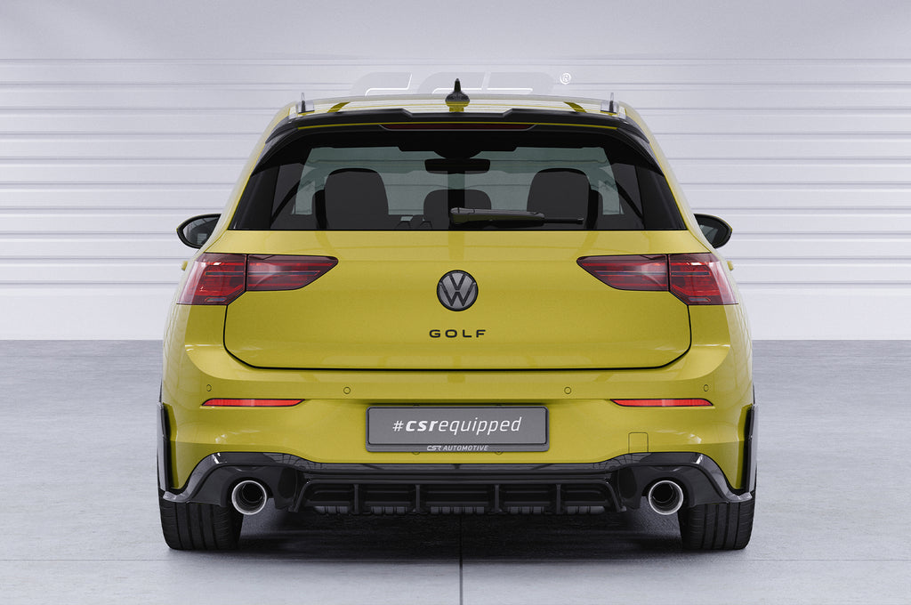 CSR Diffusor | Heckansatz mit ABE für VW Golf 8  GTI HA484