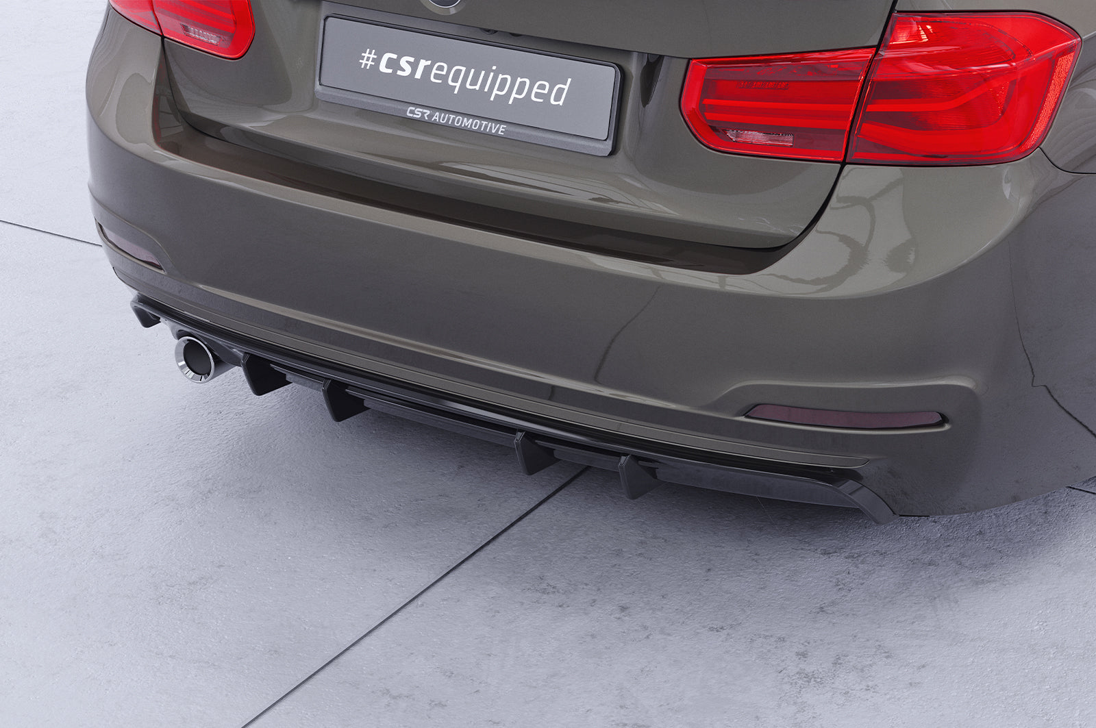 CSR Diffusor | Heckansatz mit ABE für BMW 3er F30 Limousine HA485