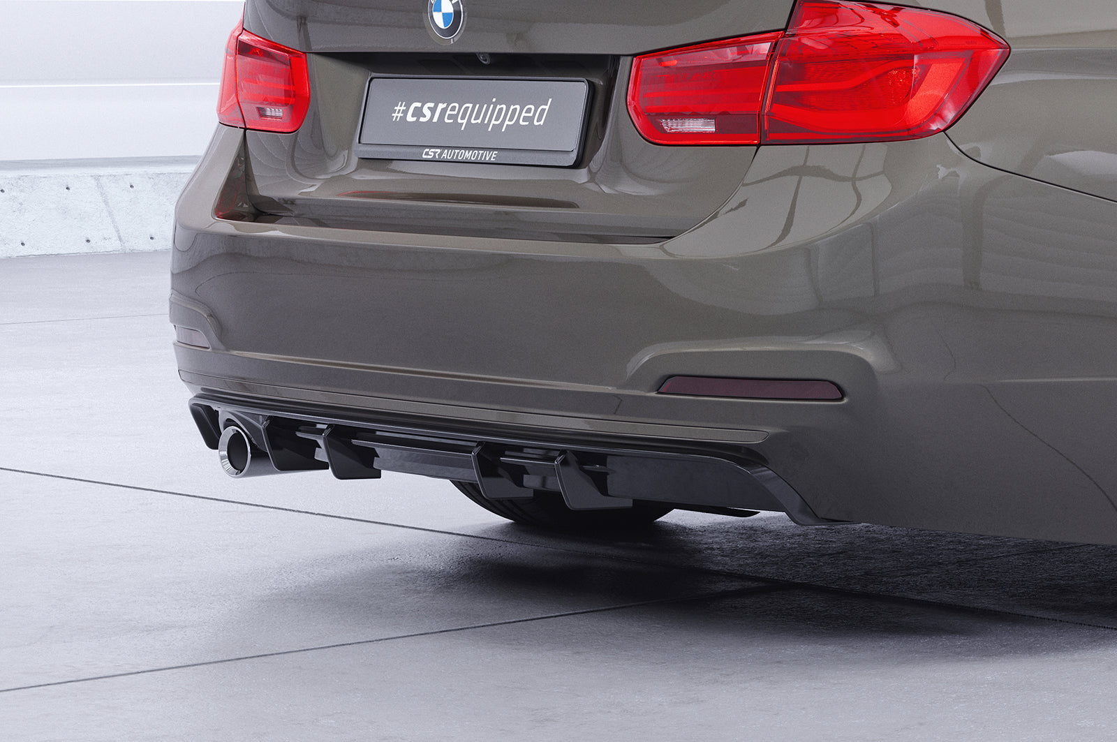 CSR Diffusor | Heckansatz mit ABE für BMW 3er F30 Limousine HA485