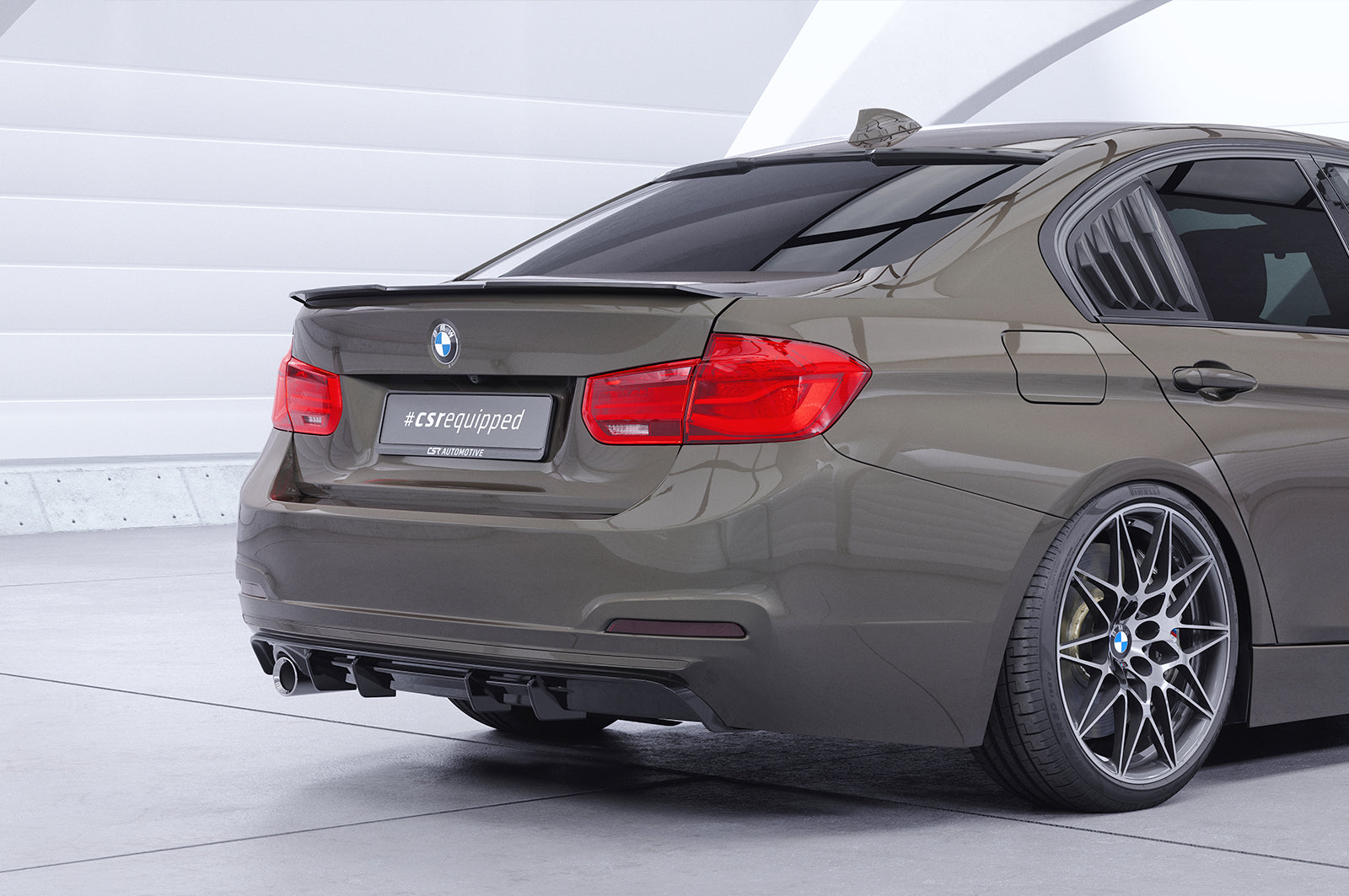 CSR Diffusor | Heckansatz mit ABE für BMW 3er F30 Limousine HA485