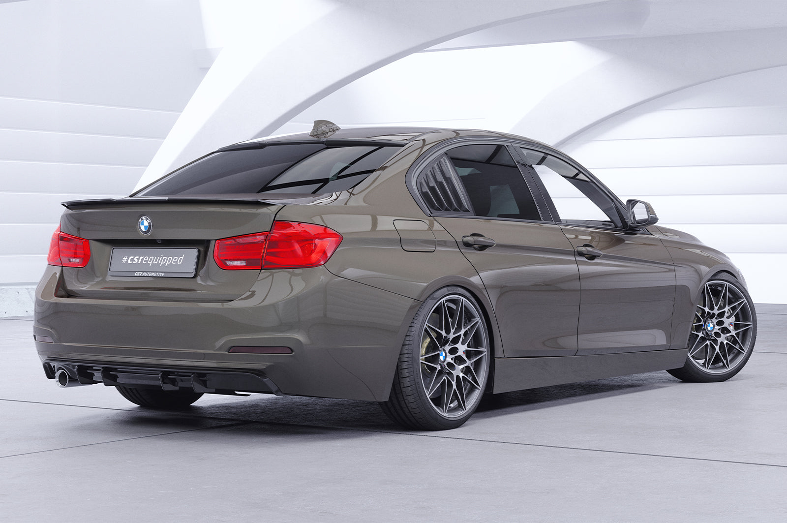 CSR Diffusor | Heckansatz mit ABE für BMW 3er F30 Limousine HA485