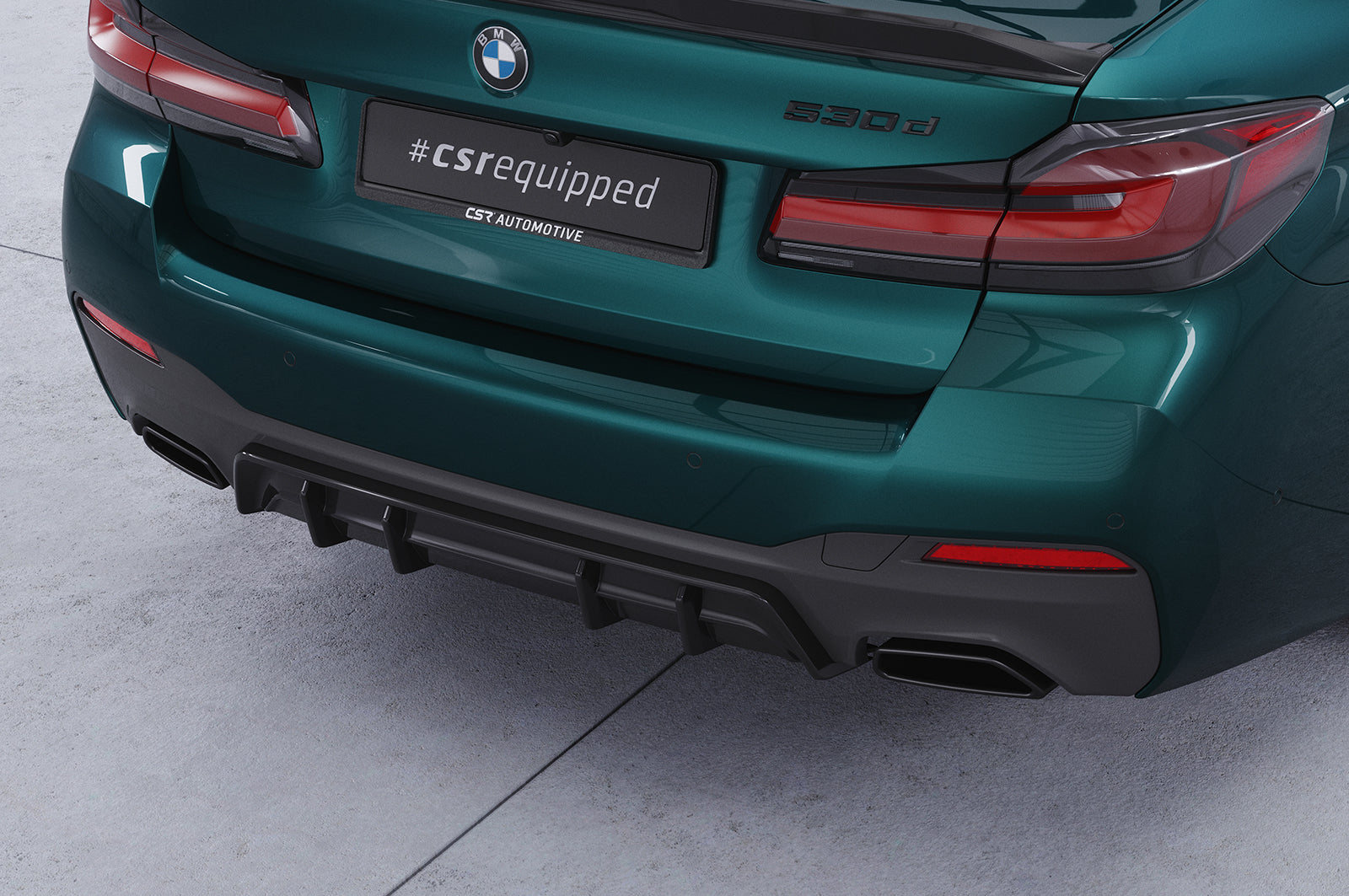 CSR Diffusor | Heckansatz mit ABE für BMW 5er G30 / G31 M-Paket HA486
