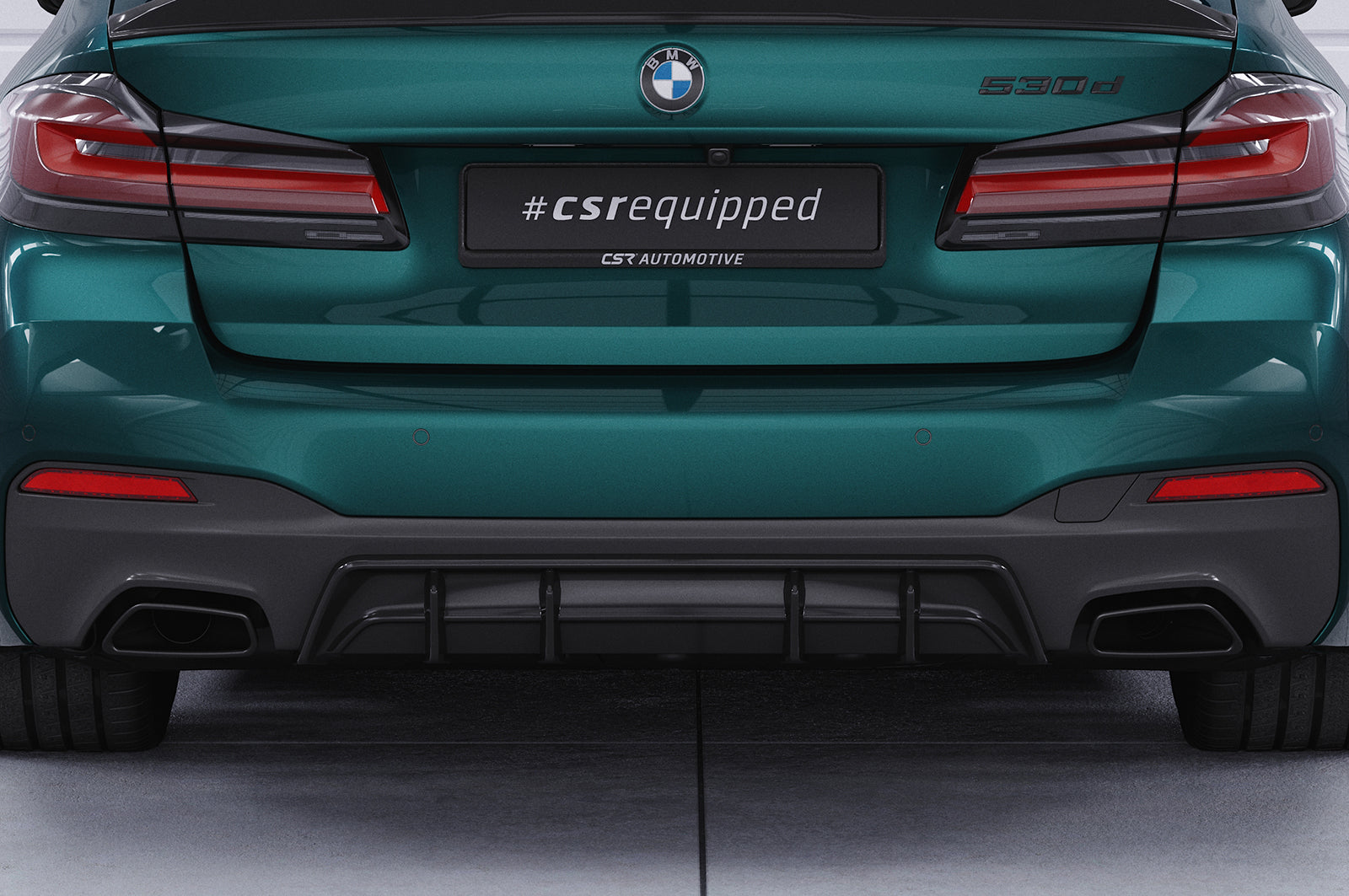 CSR Diffusor | Heckansatz mit ABE für BMW 5er G30 / G31 M-Paket HA486