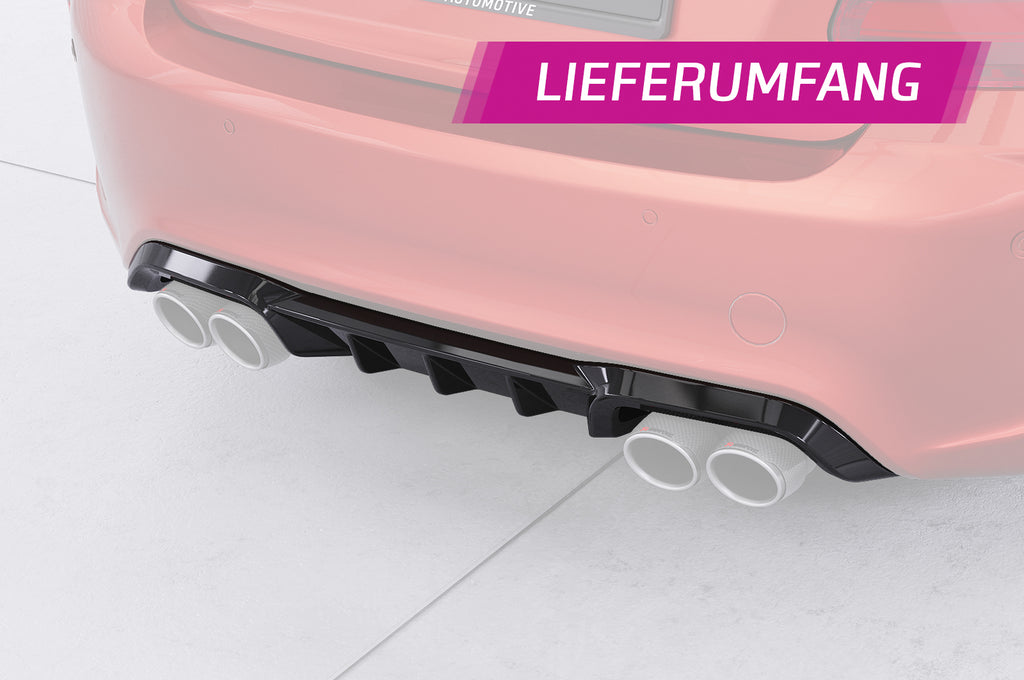 CSR Diffusor | Heckansatz mit ABE für BMW M2 F87 HA489-G Glossy schwarz Hochglanz (keine Lackierung erforderlich)