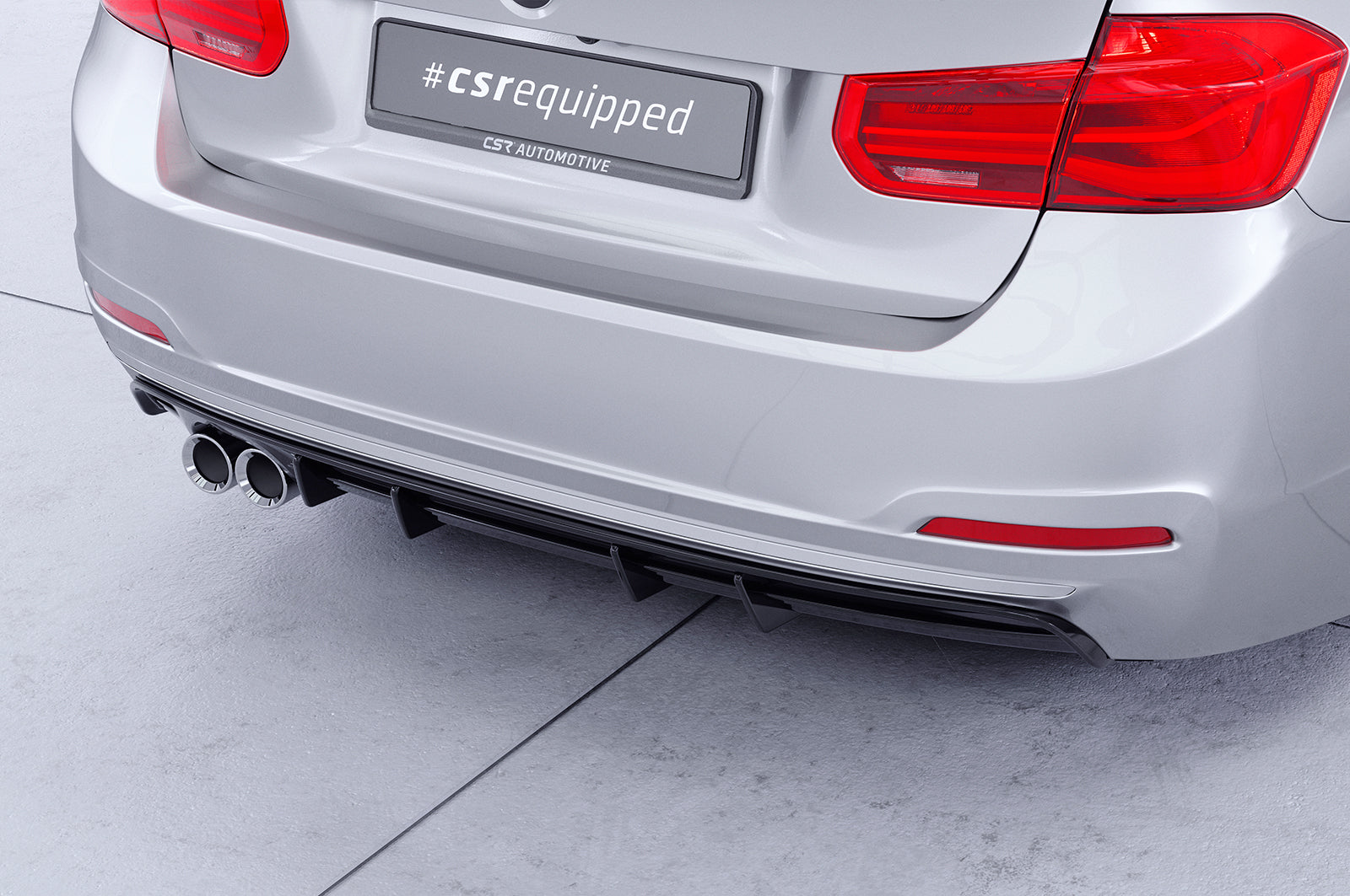 CSR Diffusor | Heckansatz mit ABE für BMW 3er F30 Limousine HA491