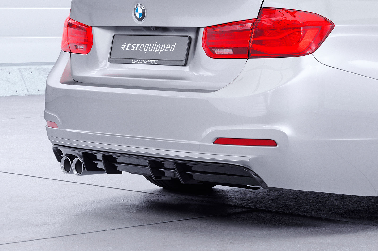 CSR Diffusor | Heckansatz mit ABE für BMW 3er F30 Limousine HA491