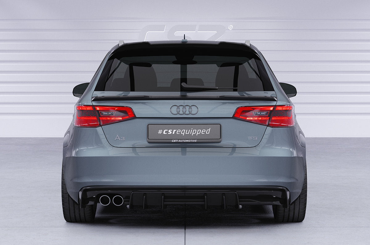 CSR Diffusor | Heckansatz mit ABE für Audi A3 8V HA493