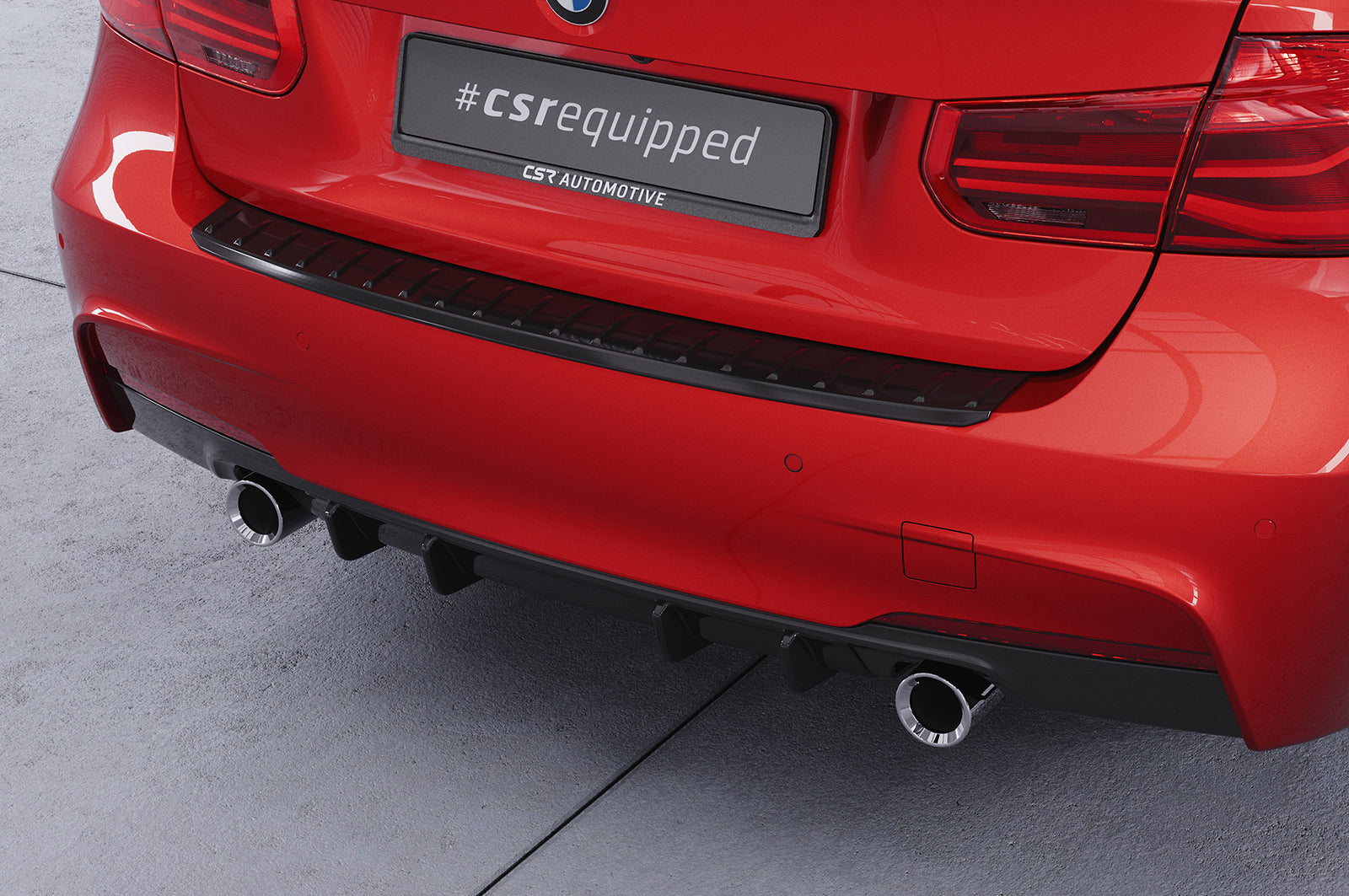 CSR Diffusor | Heckansatz mit ABE für BMW 3er F30/F31 M-Paket HA494