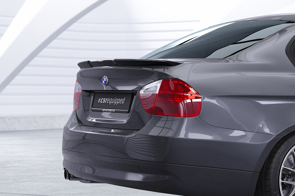 CSR Heckspoiler | Heckflügel mit ABE für BMW 3er E90 HF005-L Unlackiert roh (Lackierung erforderlich)