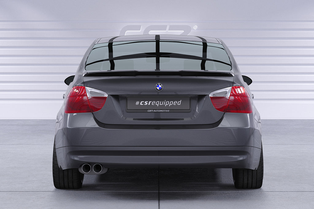 CSR Heckspoiler | Heckflügel mit ABE für BMW 3er E90 HF005-L Unlackiert roh (Lackierung erforderlich)