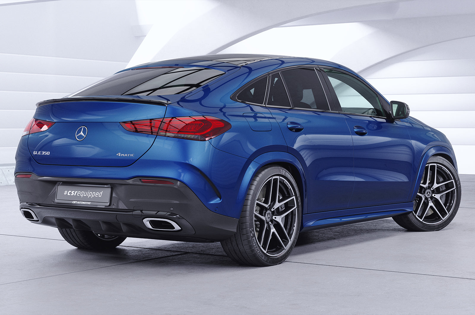 CSR Heckspoiler | Heckflügel mit ABE für Mercedes-Benz GLE (C167) Coupe HF008-L Unlackiert roh (Lackierung erforderlich)