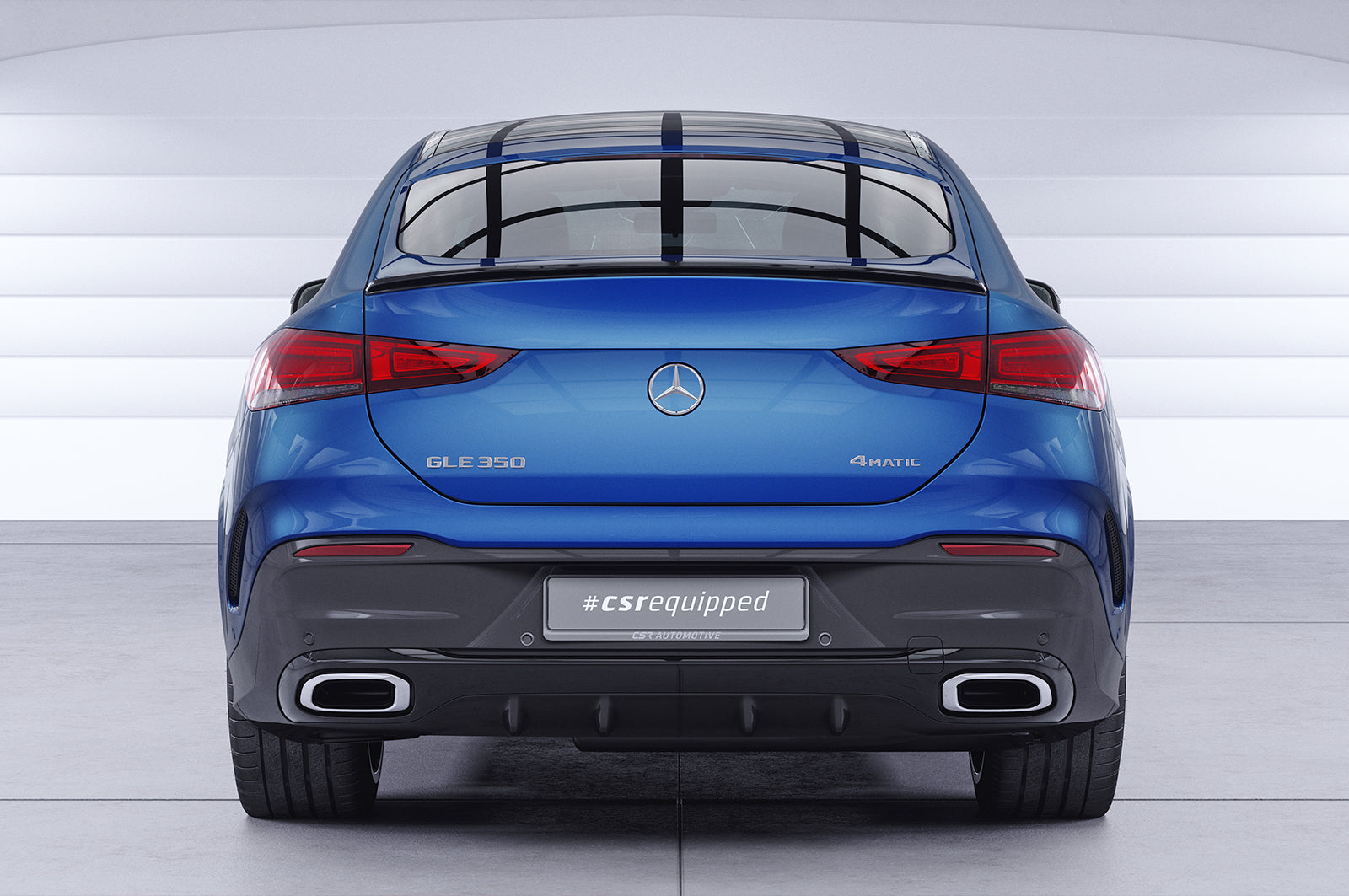 CSR Heckspoiler | Heckflügel mit ABE für Mercedes-Benz GLE (C167) Coupe HF008-L Unlackiert roh (Lackierung erforderlich)