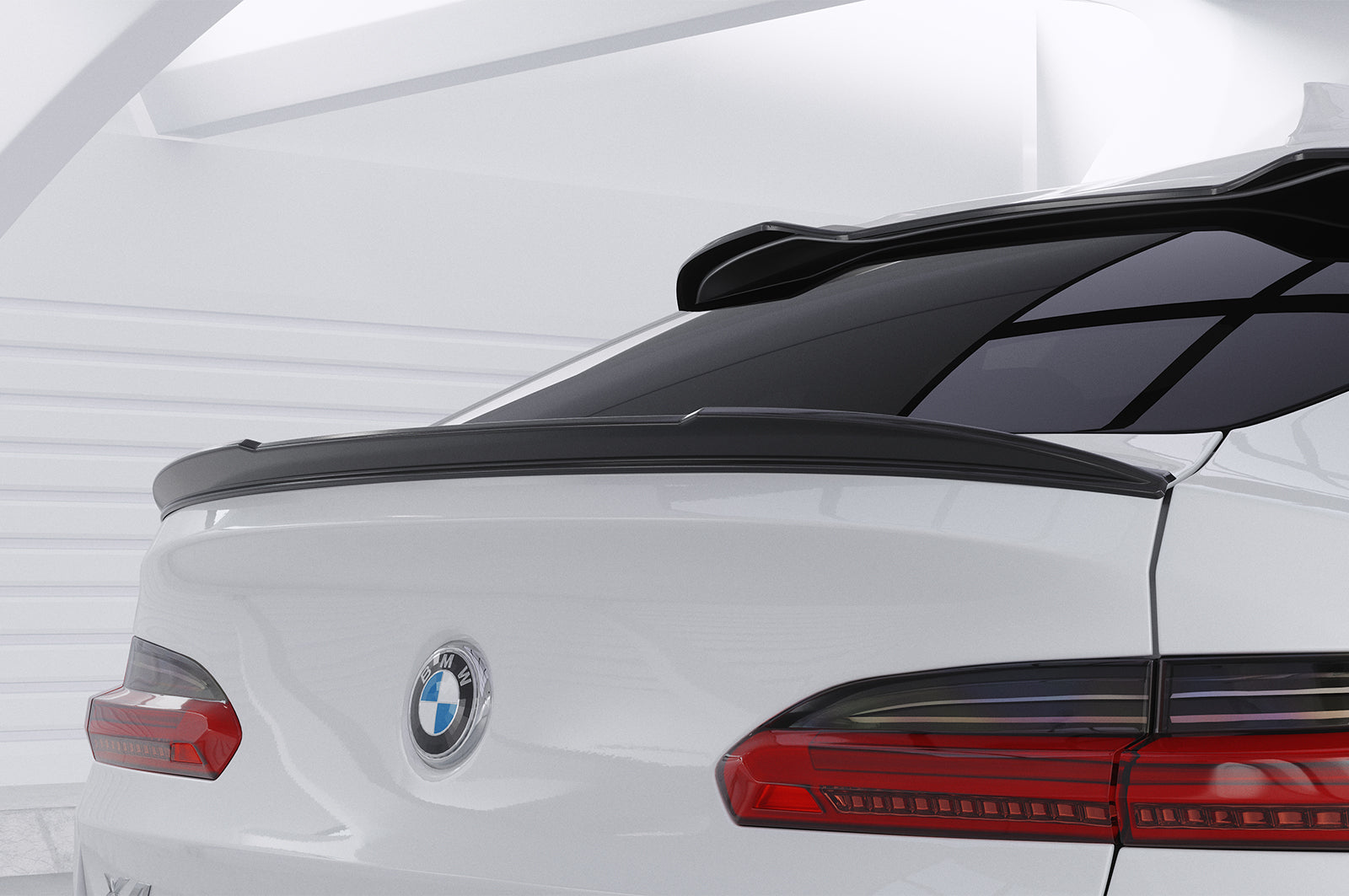 CSR Heckspoiler | Heckflügel mit ABE für BMW X4 G02 HF011-G Glossy schwarz Hochglanz (keine Lackierung erforderlich)