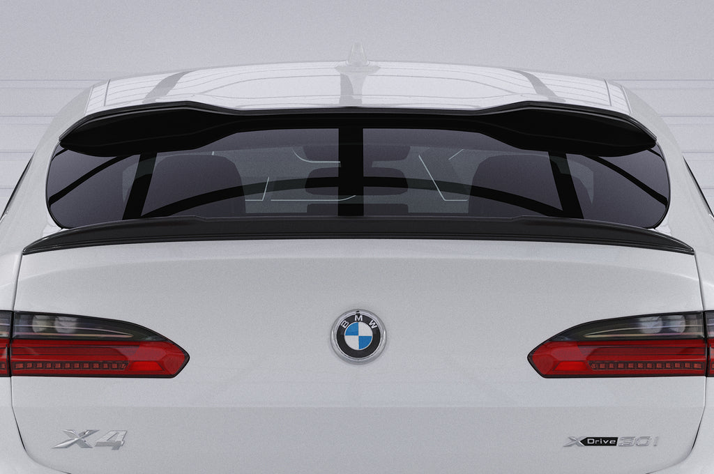 CSR Heckspoiler | Heckflügel mit ABE für BMW X4 G02 HF011-C Carbon Look Hochglanz (keine Lackierung erforderlich)