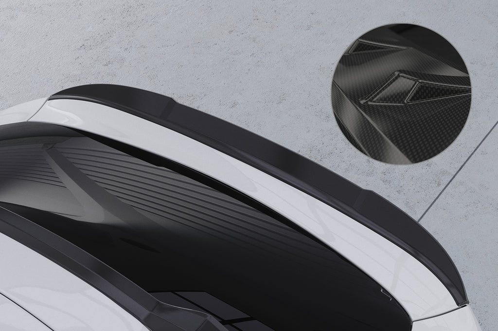 CSR Heckspoiler | Heckflügel mit ABE für BMW X4 G02 HF011-C Carbon Look Hochglanz (keine Lackierung erforderlich)