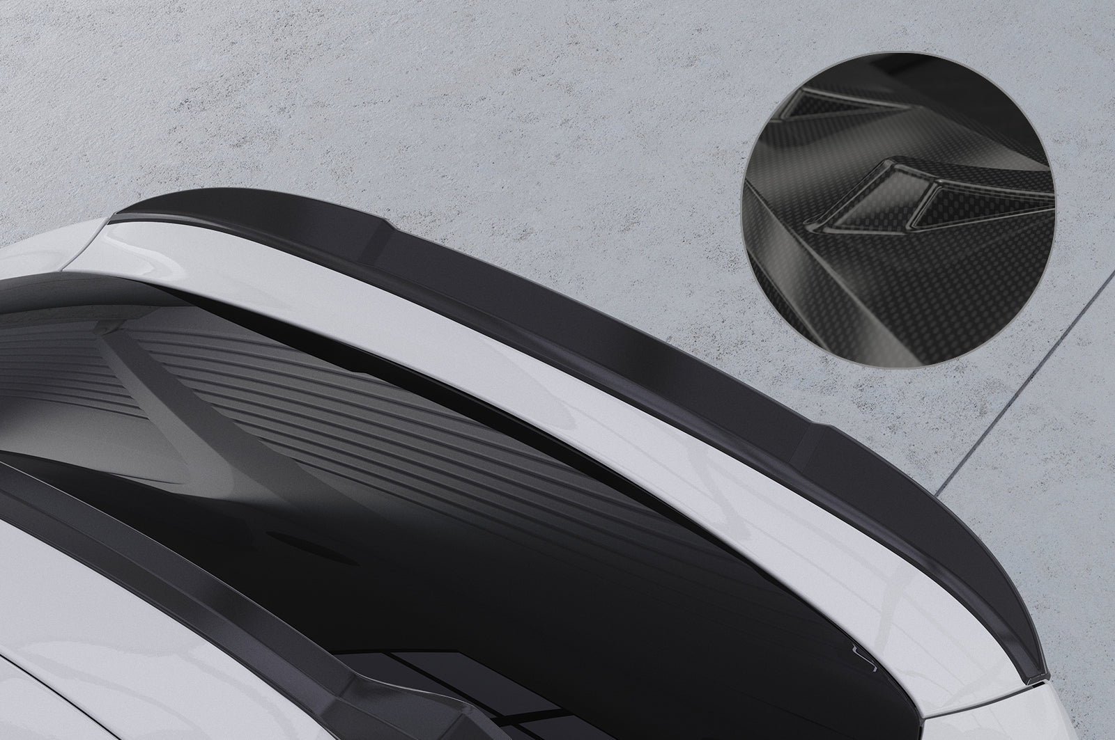 CSR Heckspoiler | Heckflügel mit ABE für BMW X4 G02 HF011-C Carbon Look Hochglanz (keine Lackierung erforderlich)