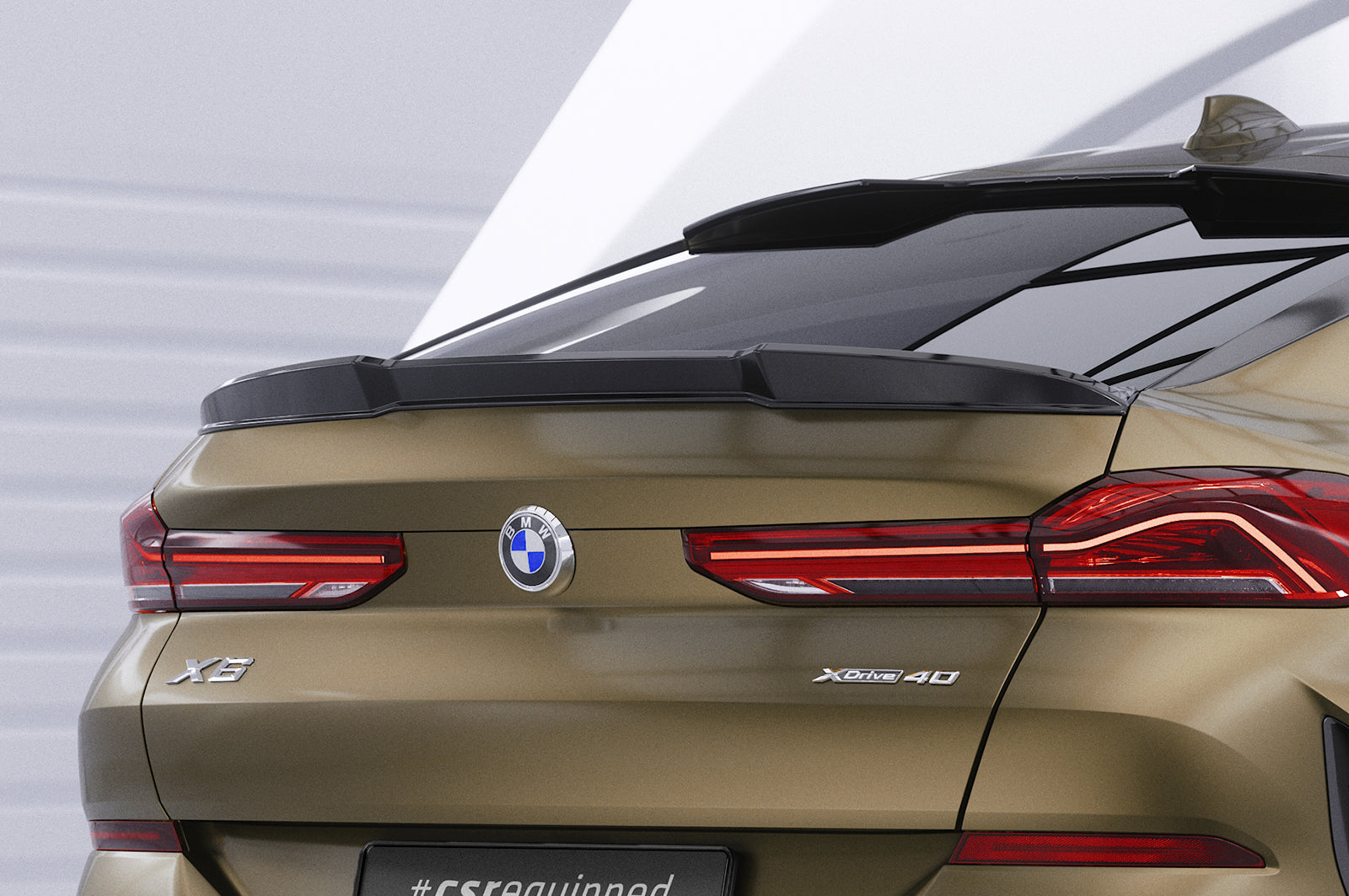 CSR Heckspoiler | Heckflügel mit ABE für BMW X6 (G06) HF012