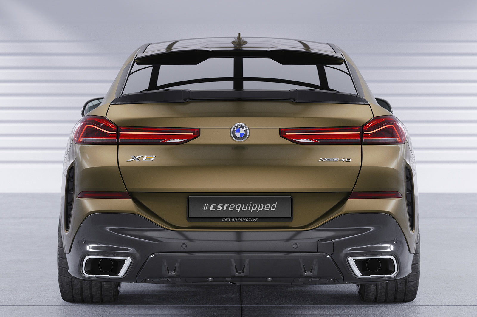 CSR Heckspoiler | Heckflügel mit ABE für BMW X6 (G06) HF012