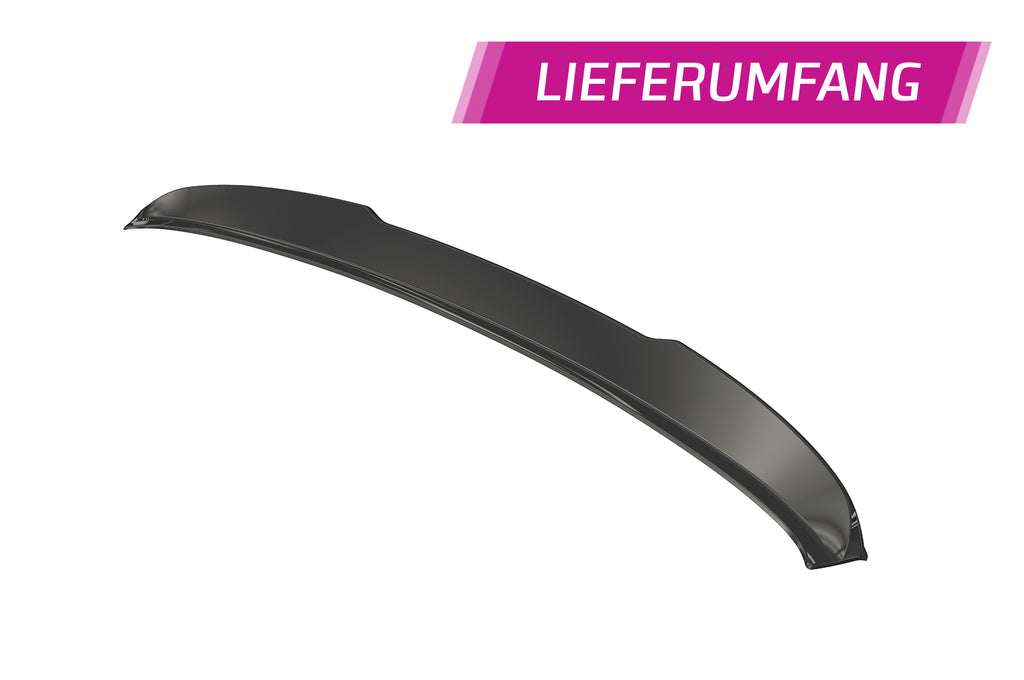CSR Heckspoiler | Heckflügel mit ABE für BMW X6 (G06) HF012-S Strukturiert schwarz matt (keine Lackierung erforderlich)