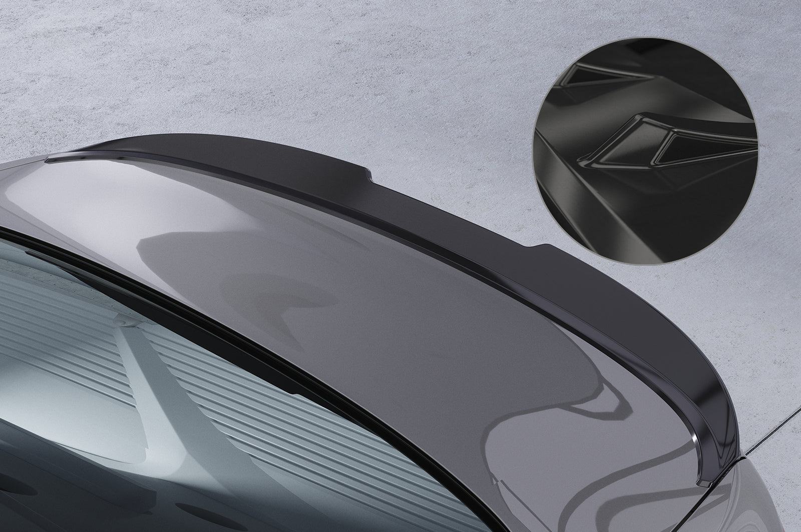 CSR Heckspoiler | Heckflügel mit ABE für BMW 5er F10 Limousine HF013-G Glossy schwarz Hochglanz (keine Lackierung erforderlich)