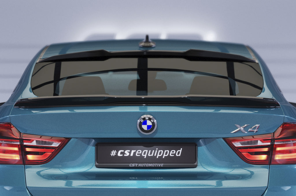 CSR Heckspoiler | Heckflügel mit ABE für BMW X4 (F26) HF014-L Unlackiert roh (Lackierung erforderlich)
