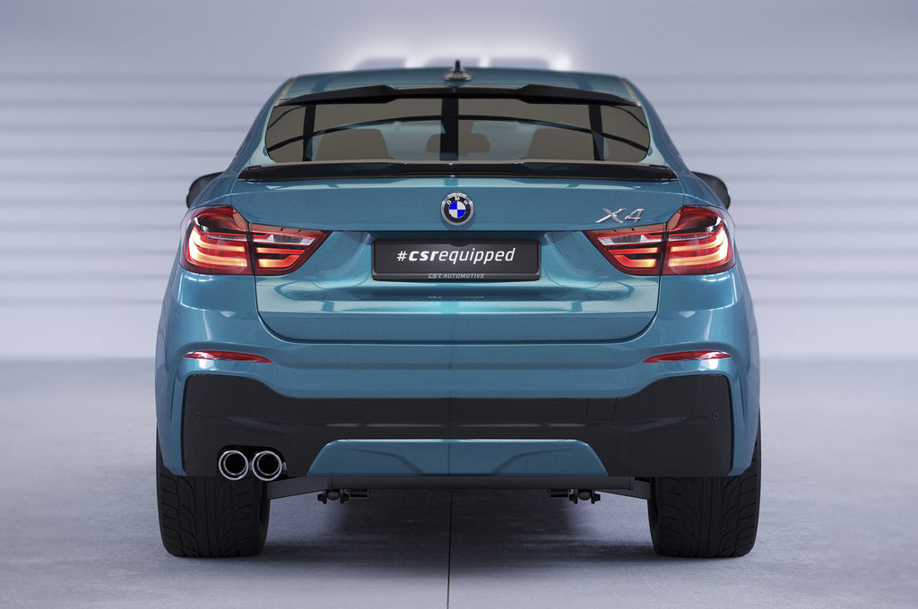 CSR Heckspoiler | Heckflügel mit ABE für BMW X4 (F26) HF014-L Unlackiert roh (Lackierung erforderlich)