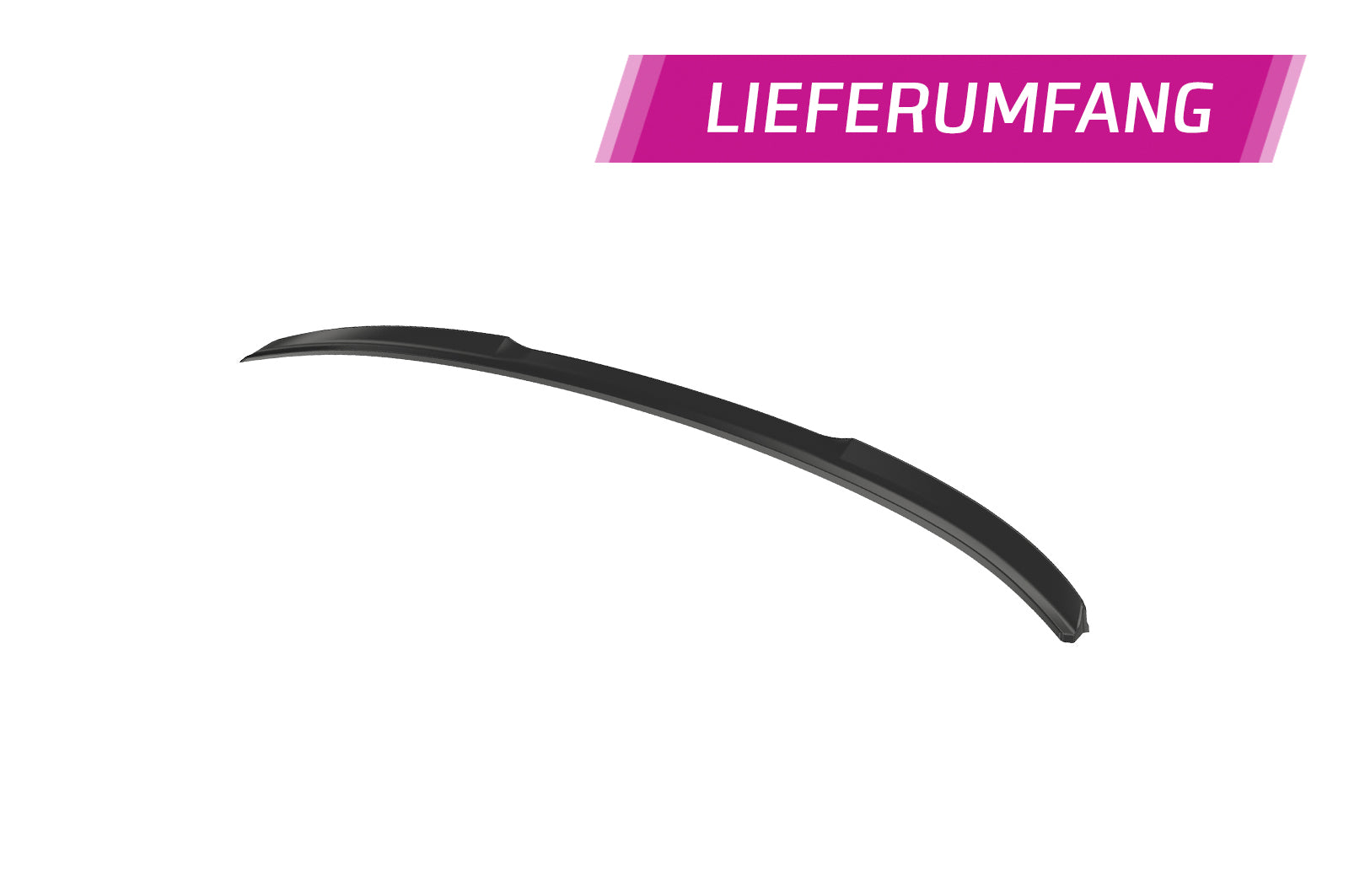 CSR Heckspoiler | Heckflügel mit ABE für Audi A6 C8 (Typ 4K/F2) Limousine HF015-L Unlackiert roh (Lackierung erforderlich)