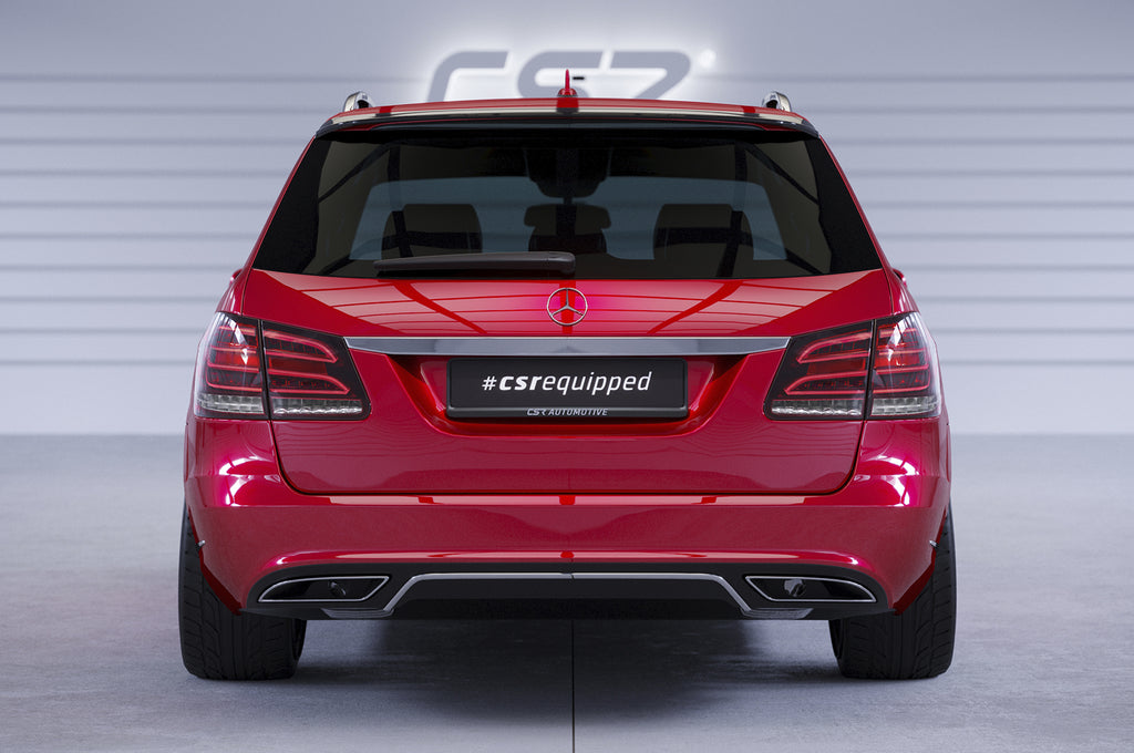CSR Heckspoiler | Heckflügel mit ABE für Mercedes-Benz E-Klasse S212 T-Modell HF016-L Unlackiert roh (Lackierung erforderlich)