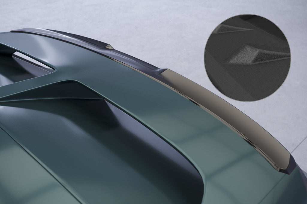 CSR Heckspoiler | Heckflügel mit ABE für Hyundai Ioniq 5 HF018-S Strukturiert schwarz matt (keine Lackierung erforderlich)
