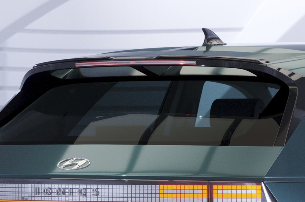 CSR Heckspoiler | Heckflügel mit ABE für Hyundai Ioniq 5 HF018-C Carbon Look Hochglanz (keine Lackierung erforderlich)